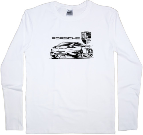 Kids' Longsleeve Shirt - Porsche - Logo 9 - Mfest