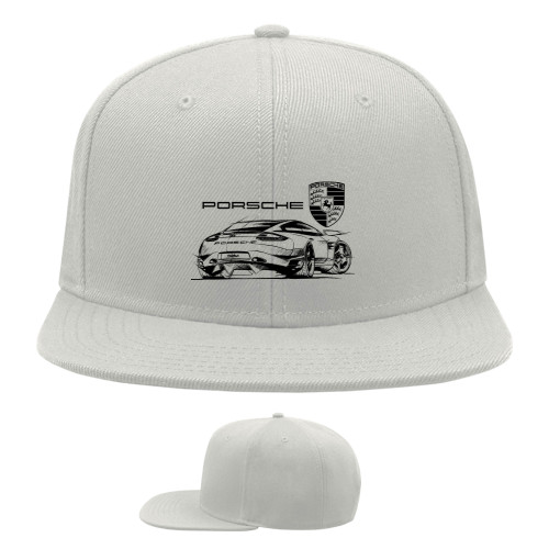 Snapback Baseball Cap - Porsche - Logo 9 - Mfest