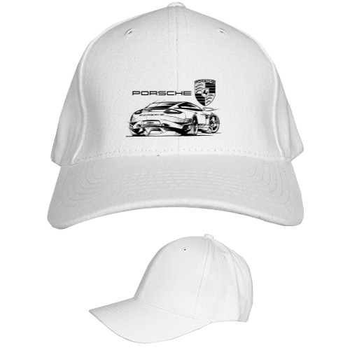 Kids' Baseball Cap 6-panel - Porsche - Logo 9 - Mfest