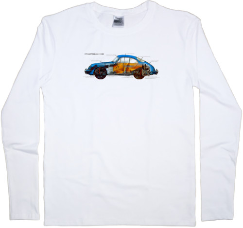 Men's Longsleeve Shirt - Porsche - Logo 8 - Mfest