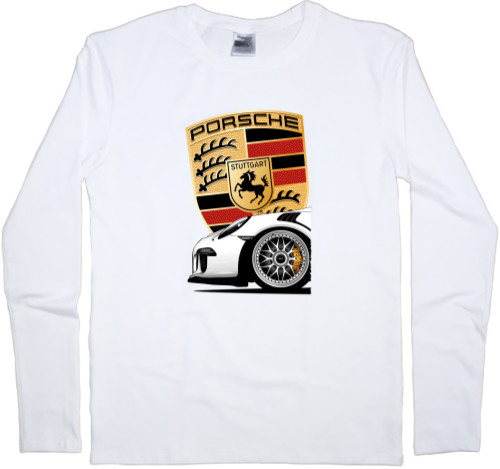 Kids' Longsleeve Shirt - Porsche - Logo 7 - Mfest