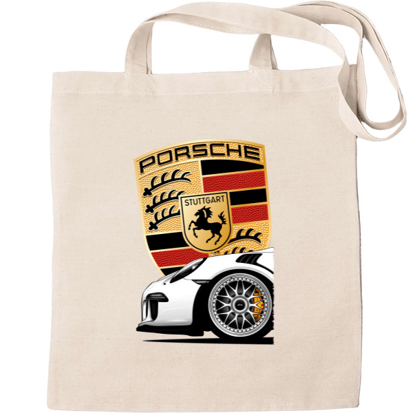 Эко-Сумка для шопинга - Porsche - Logo 7 - Mfest