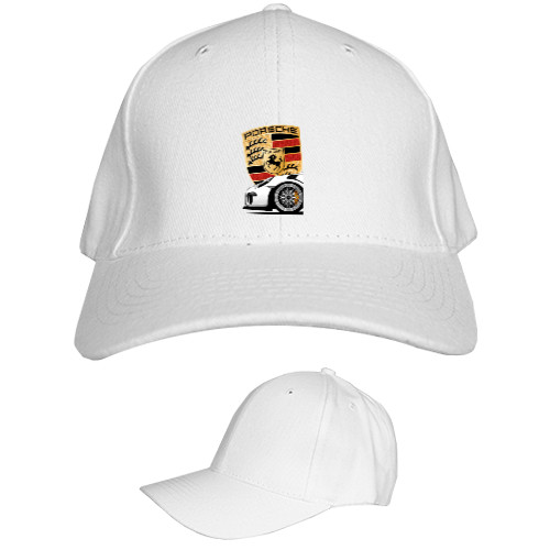 Kids' Baseball Cap 6-panel - Porsche - Logo 7 - Mfest