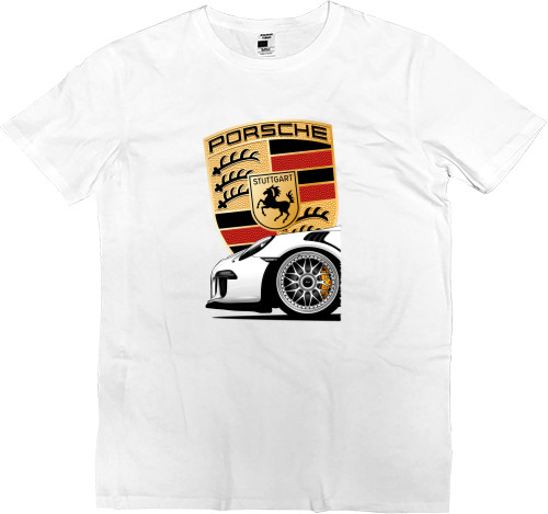 Men’s Premium T-Shirt - Porsche - Logo 7 - Mfest