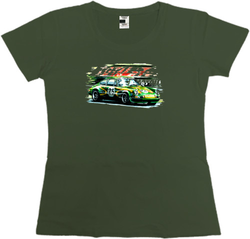 Women's Premium T-Shirt - Porsche - Logo 6 - Mfest