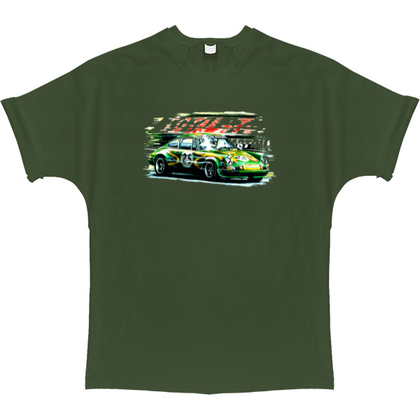 T-shirt Oversize - Porsche - Logo 6 - Mfest