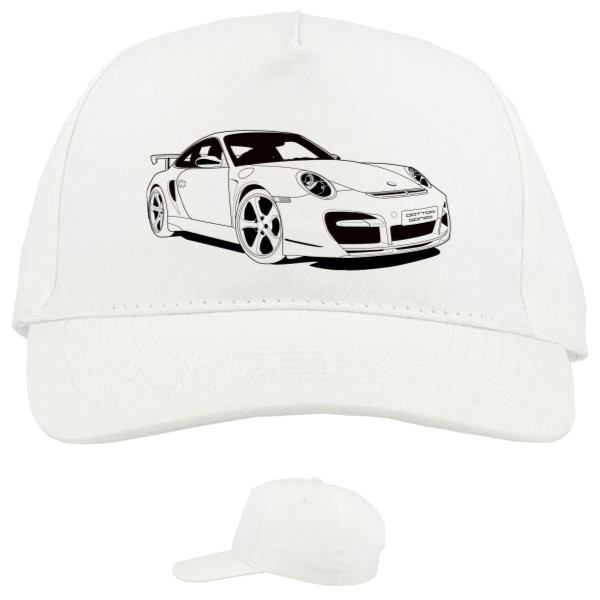 Кепка 5-панельна - Porsche - Logo 5 - Mfest