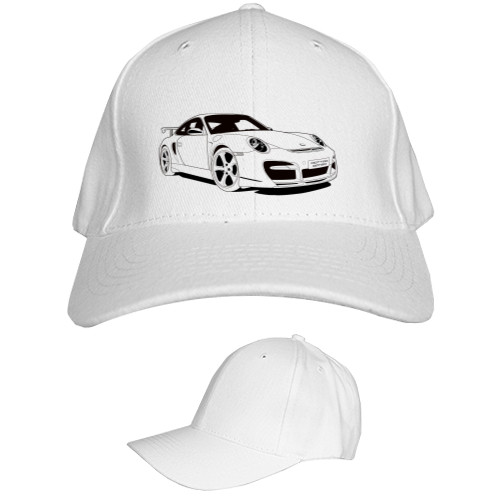 Kids' Baseball Cap 6-panel - Porsche - Logo 5 - Mfest