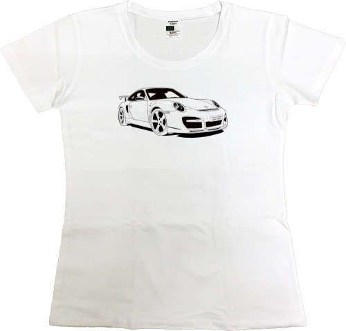 Women's Premium T-Shirt - Porsche - Logo 5 - Mfest