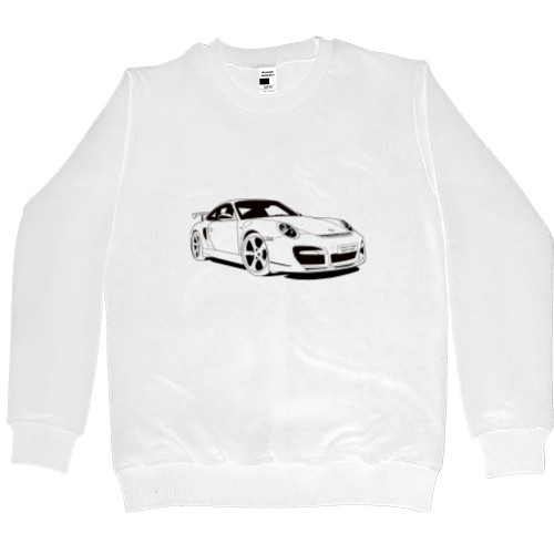 Men’s Premium Sweatshirt - Porsche - Logo 5 - Mfest