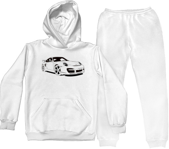 Sports suit for women - Porsche - Logo 5 - Mfest