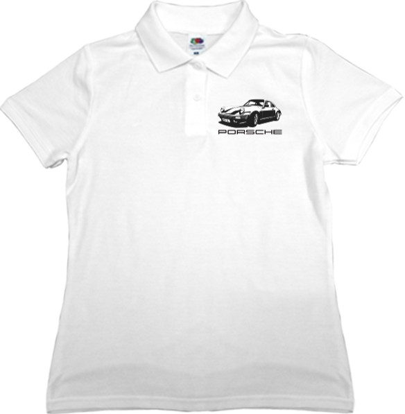 Women's Polo Shirt Fruit of the loom - Porsche - Logo 4 - Mfest