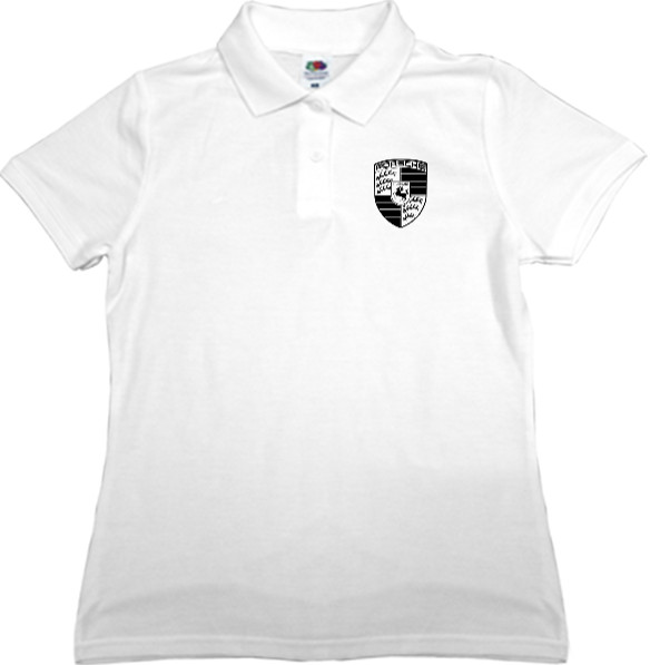 Women's Polo Shirt Fruit of the loom - Porsche - Logo 2 - Mfest