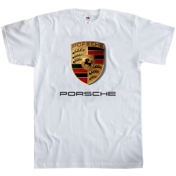 Kids' T-Shirt Fruit of the loom - Porsche - Logo 1 - Mfest