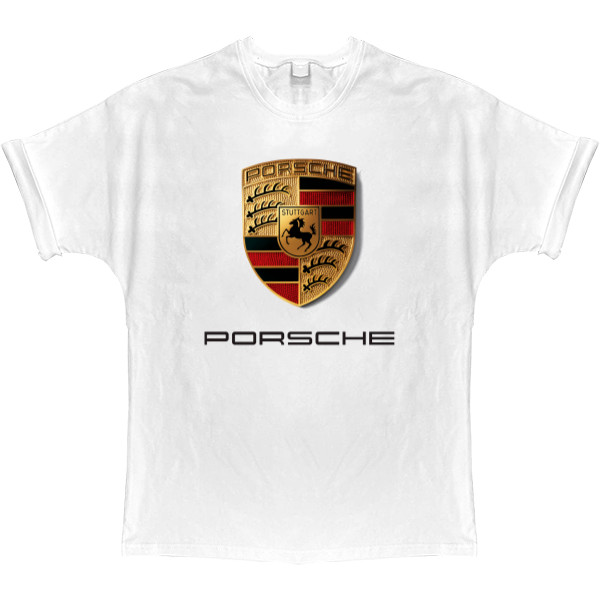 T-shirt Oversize - Porsche - Logo 1 - Mfest