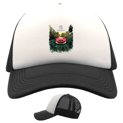 Trucker Cap - Peugeot 206 Logo-1 - Mfest