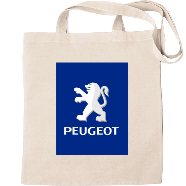 Эко-Сумка для шопинга - Peugeot - Logo 2 - Mfest