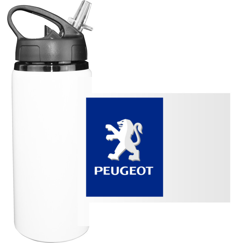 Sport Water Bottle - Peugeot - Logo 2 - Mfest