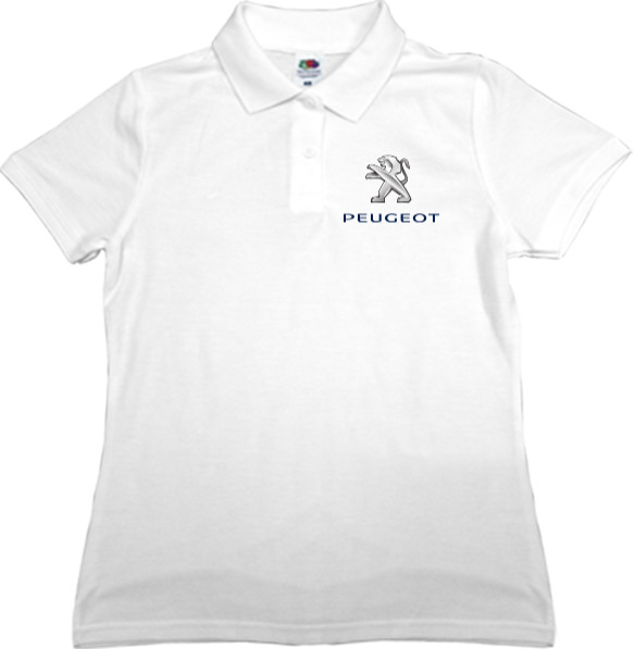 Women's Polo Shirt Fruit of the loom - Peugeot - Logo 1 - Mfest