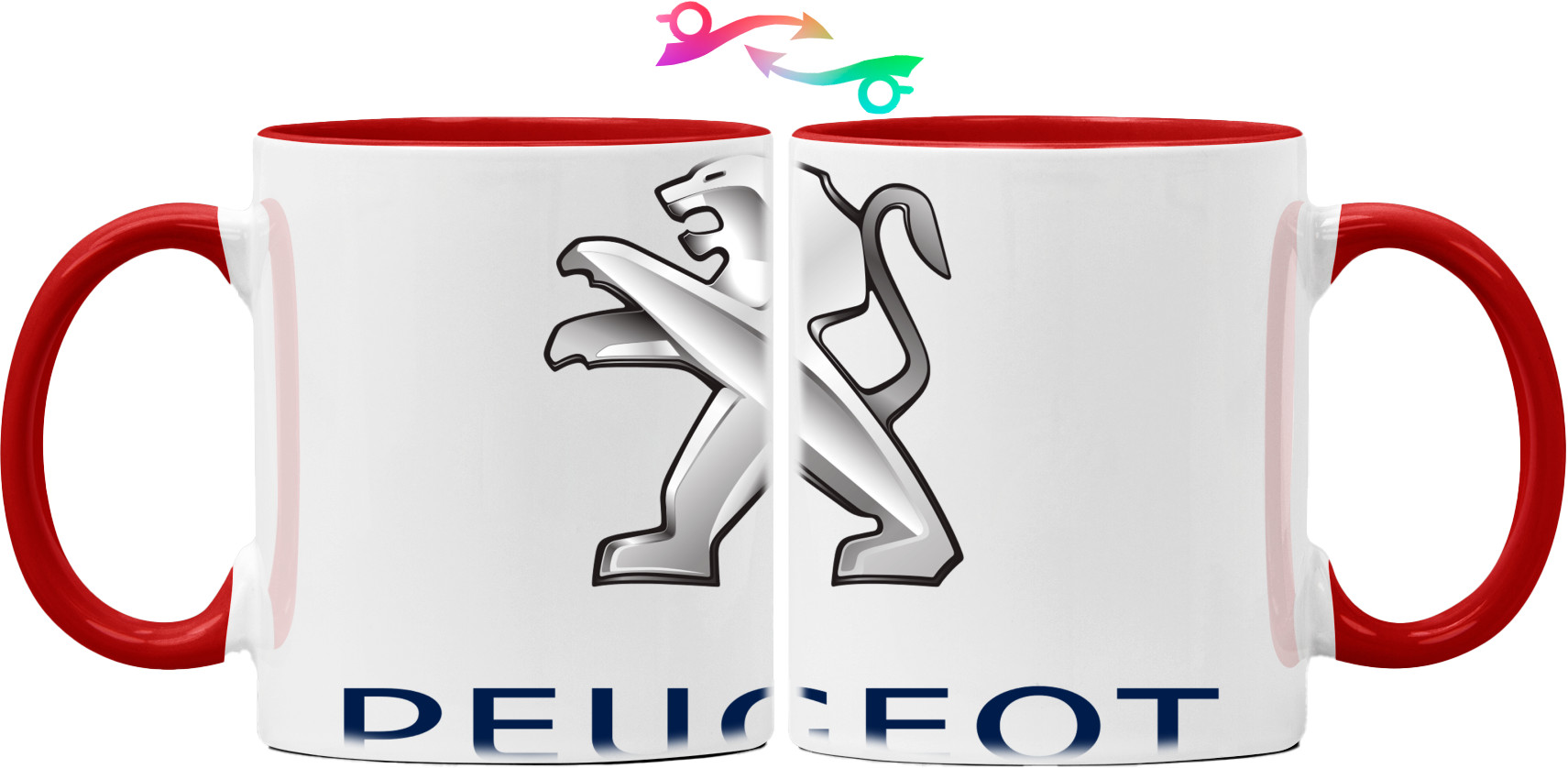 Кружка - Peugeot - Logo 1 - Mfest