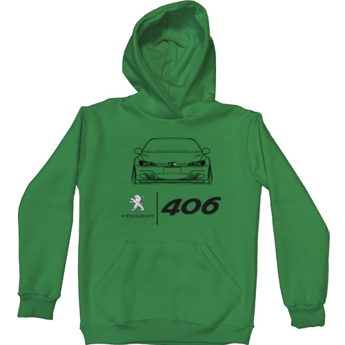 Unisex Hoodie - Peugeot - 406 Logo 2 - Mfest