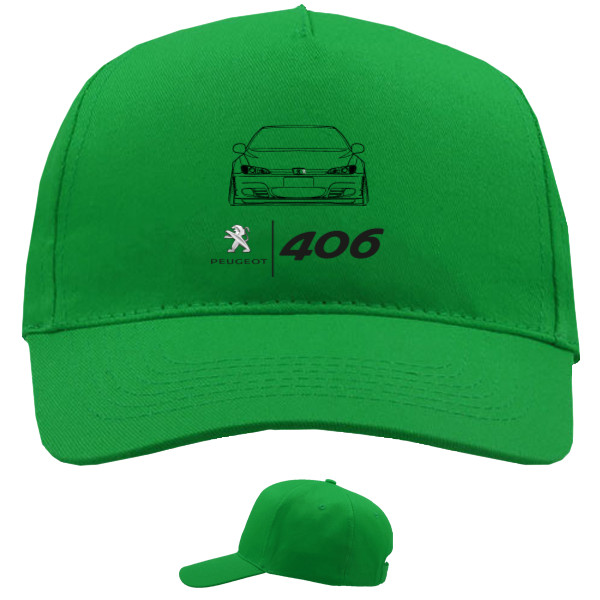 Baseball Caps - 5 panel - Peugeot - 406 Logo 2 - Mfest