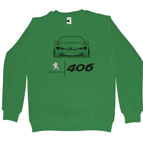 Women's Premium Sweatshirt - Peugeot - 406 Logo 2 - Mfest