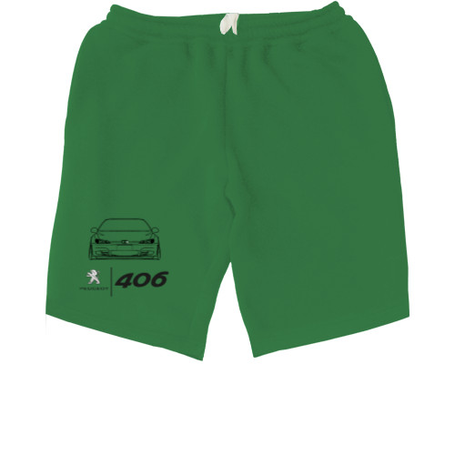 Men's Shorts - Peugeot - 406 Logo 2 - Mfest