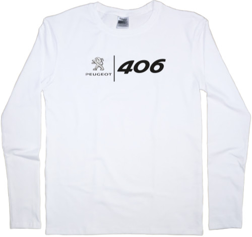 Kids' Longsleeve Shirt - Peugeot - 406 Logo 1 - Mfest