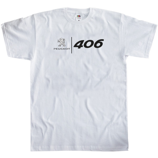 Kids' T-Shirt Fruit of the loom - Peugeot - 406 Logo 1 - Mfest