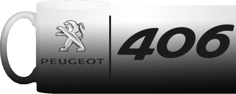 Magic Mug - Peugeot - 406 Logo 1 - Mfest