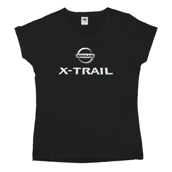 Women's T-shirt Fruit of the loom - Nissan - X-Trail - Mfest