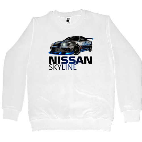 Women's Premium Sweatshirt - Nissan - Skyline 2 - Mfest