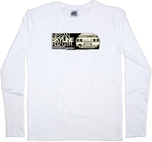 Men's Longsleeve Shirt - Nissan - Skyline 1 - Mfest