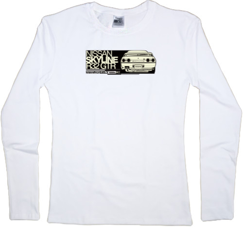 Women's Longsleeve Shirt - Nissan - Skyline 1 - Mfest