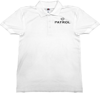 Man's Polo Shirt Fruit of the loom - Nissan - Patrol - Mfest