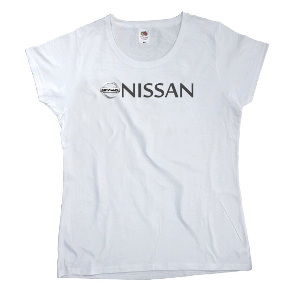 Women's T-shirt Fruit of the loom - Nissan - Logo 2 - Mfest