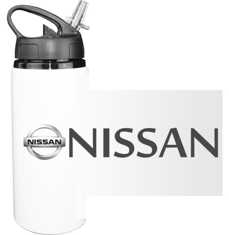 Sport Water Bottle - Nissan - Logo 2 - Mfest