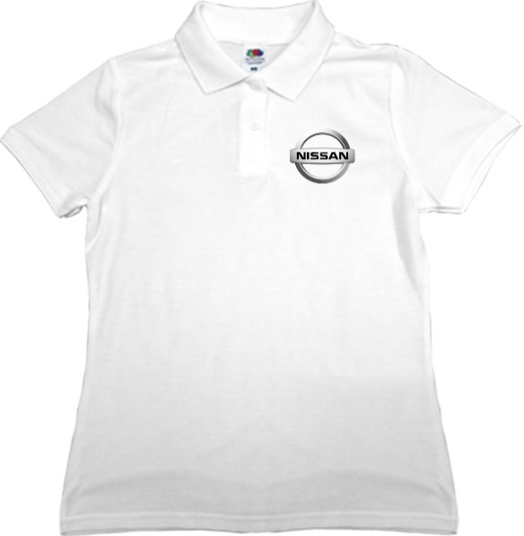 Women's Polo Shirt Fruit of the loom - Nissan - Logo 1 - Mfest