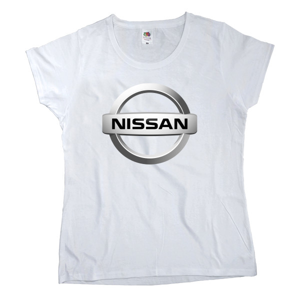 Women's T-shirt Fruit of the loom - Nissan - Logo 1 - Mfest