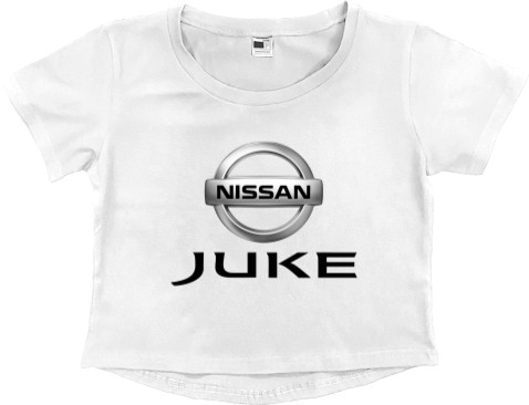 Women's Cropped Premium T-Shirt - Nissan - Juke 1 - Mfest