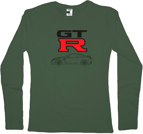 Women's Longsleeve Shirt - Nissan - GTR 1 - Mfest