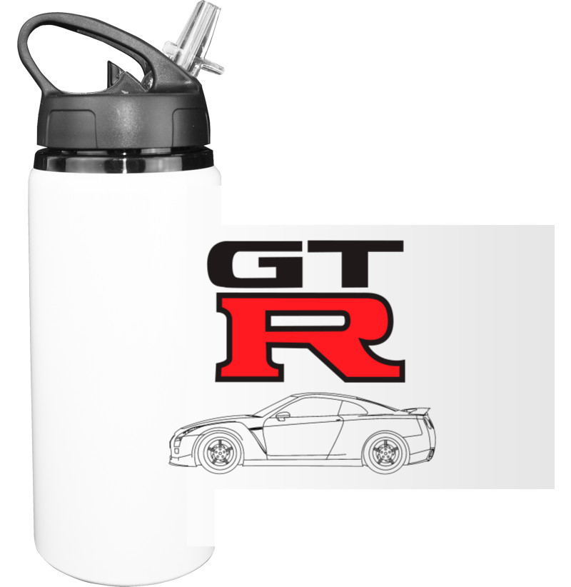 Sport Water Bottle - Nissan - GTR 1 - Mfest