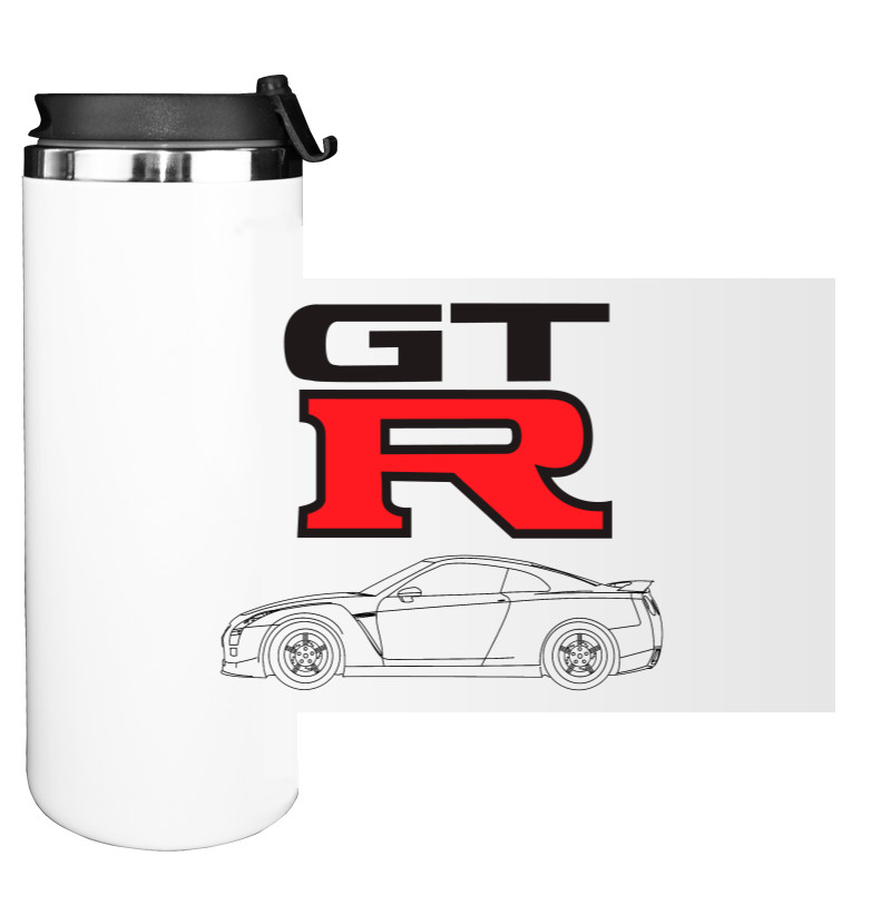 Water Bottle on Tumbler - Nissan - GTR 1 - Mfest