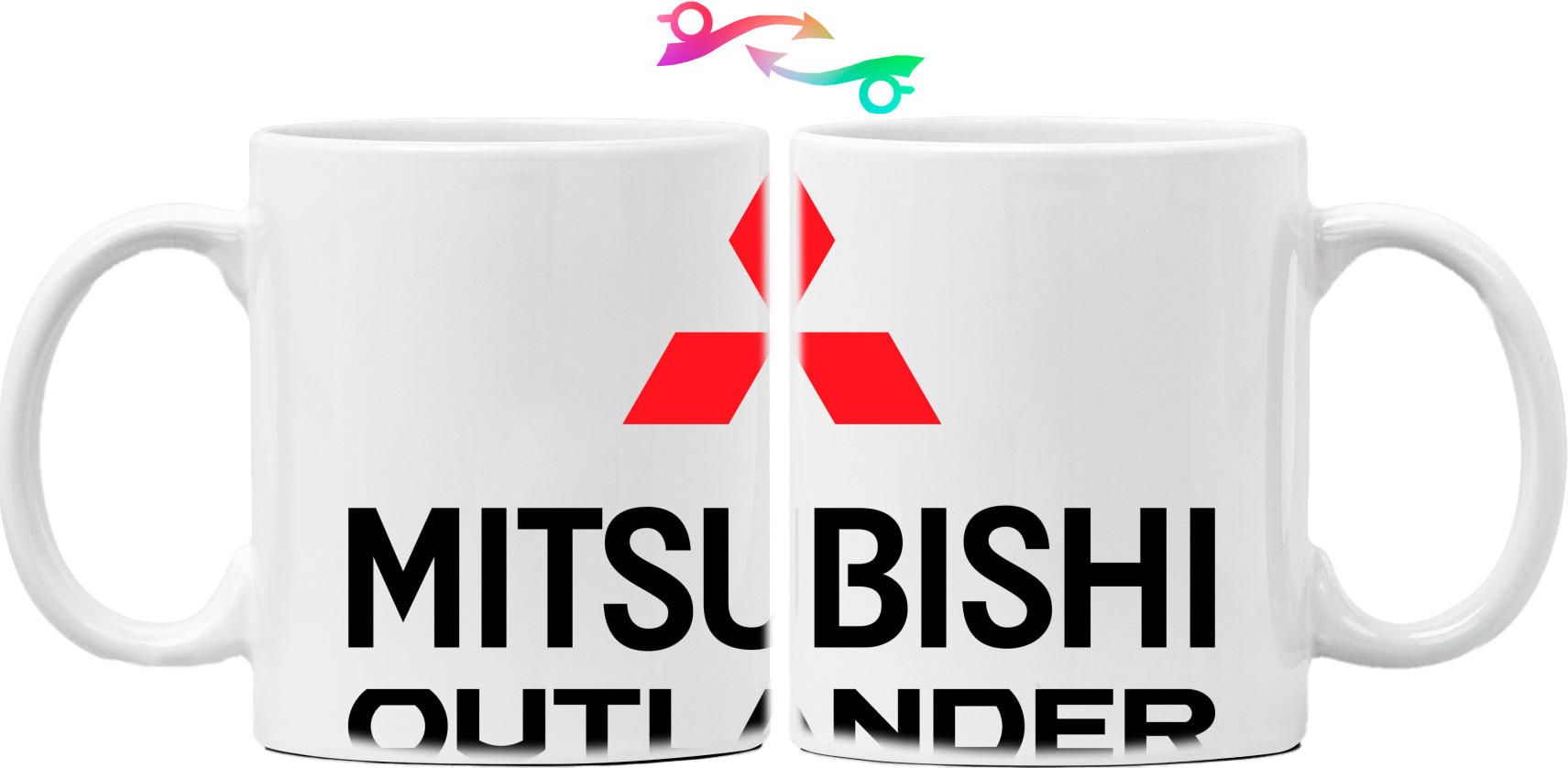 Mug - Mitsubishi - Logo -Outlander 2 - Mfest