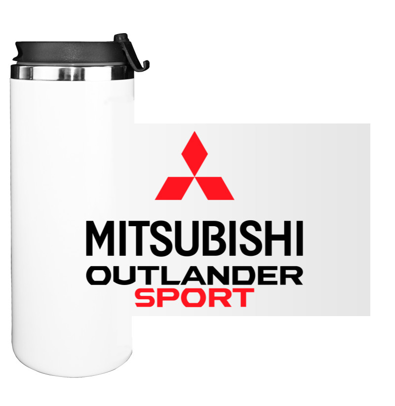 Water Bottle on Tumbler - Mitsubishi - Logo -Outlander 1 - Mfest