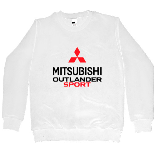 Світшот Преміум Чоловічий - Mitsubishi - Logo -Outlander 1 - Mfest