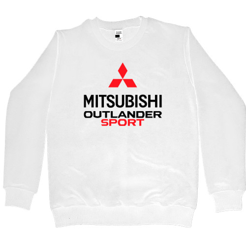 Свитшот Премиум Женский - Mitsubishi - Logo -Outlander 1 - Mfest