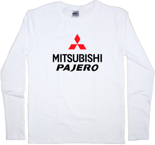 Футболка з Довгим Рукавом Чоловіча - Mitsubishi - Logo - Pajero 4 - Mfest