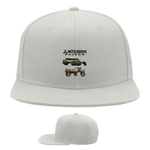 Snapback Baseball Cap - Mitsubishi - Logo - Pajero - 1 - Mfest